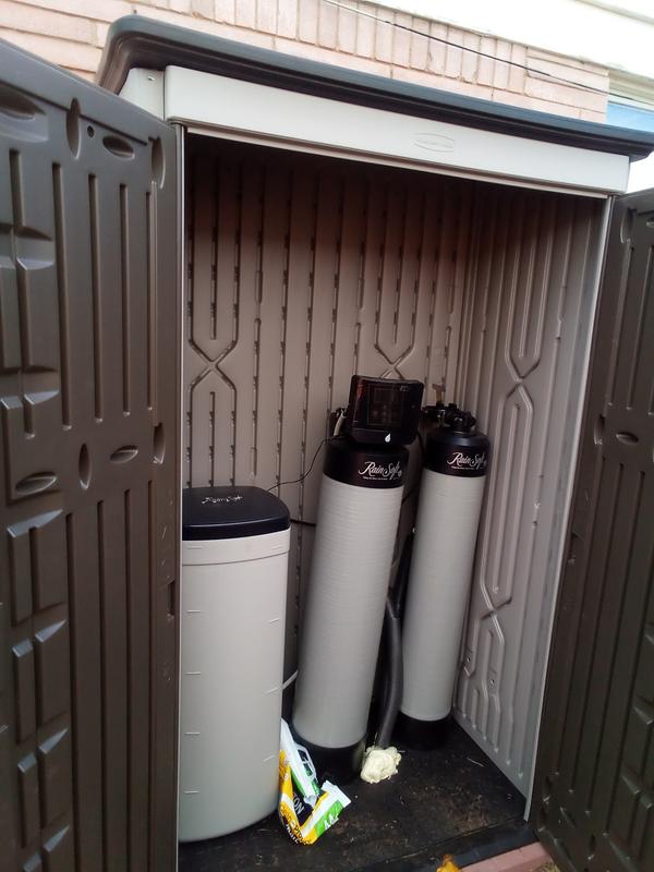 RAINSOFT Premium Whole House Water Softener System; Wi-Fi enabled