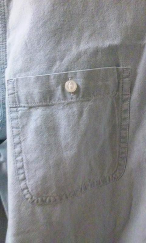 Left Breast Pocket with a Differing Design