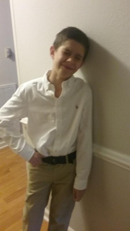 He loves this shirt!