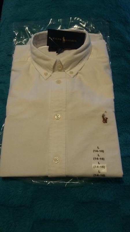 Shirt out of package