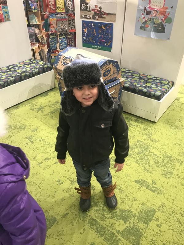 New Ralph Lauren Jeans on one happy boy!