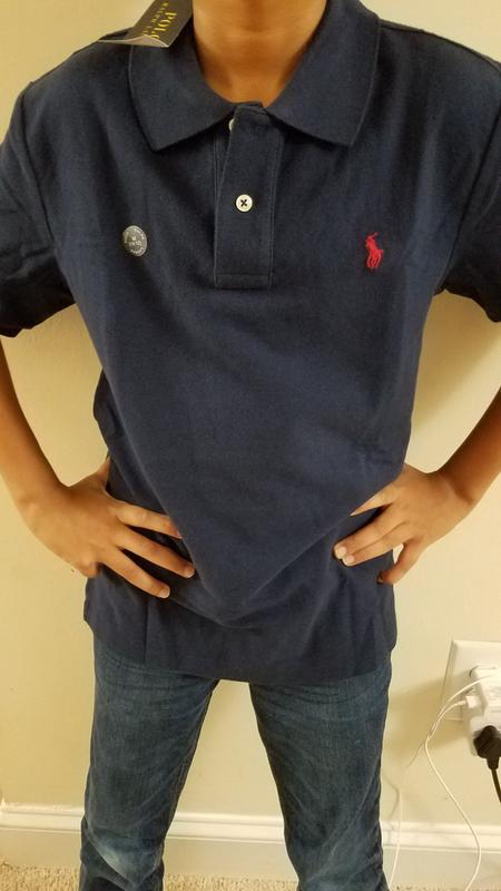 Ralph Lauren Polo Baby Boys Short Sleeve Gingham Checkered