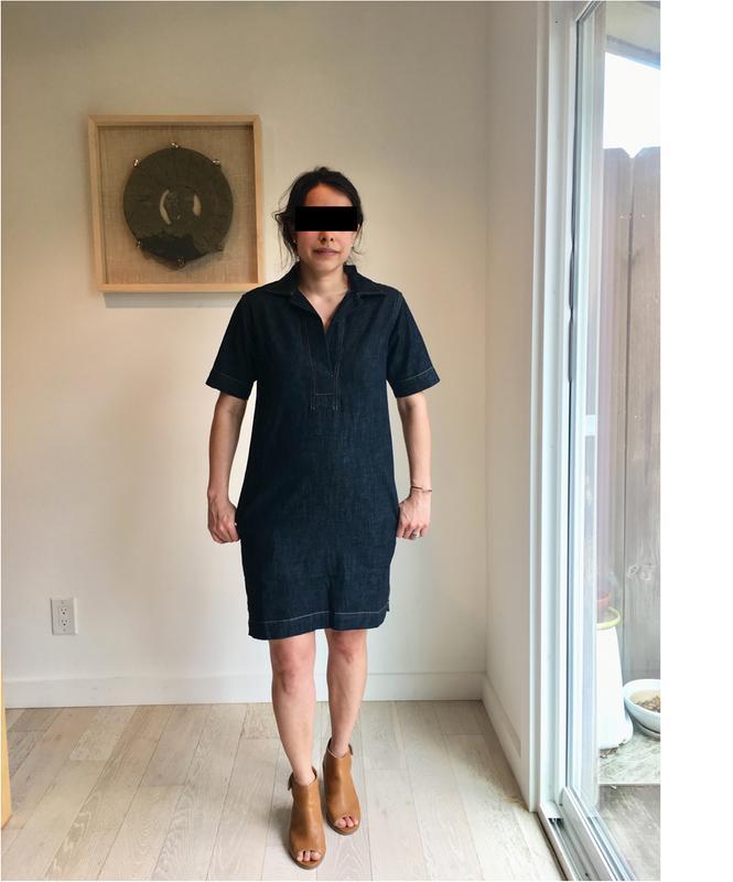 Dress without any accessories.