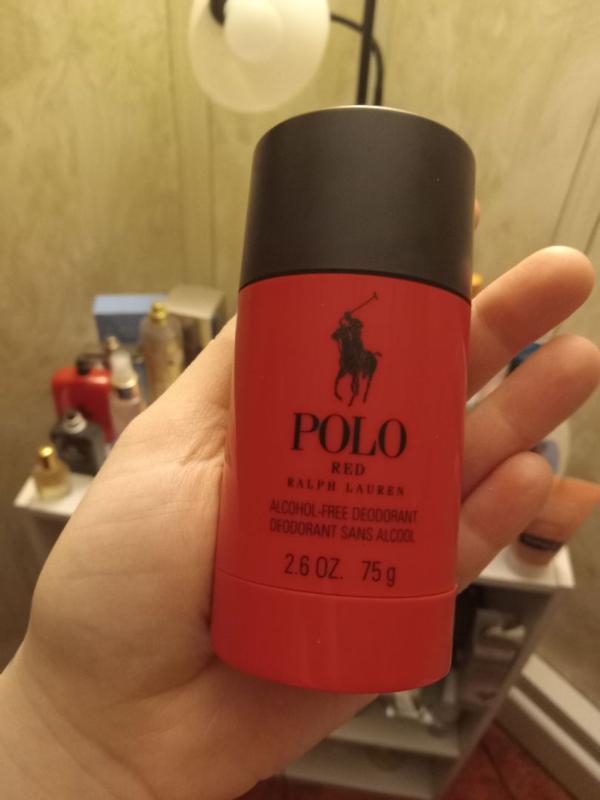 Polo shop red deodorant