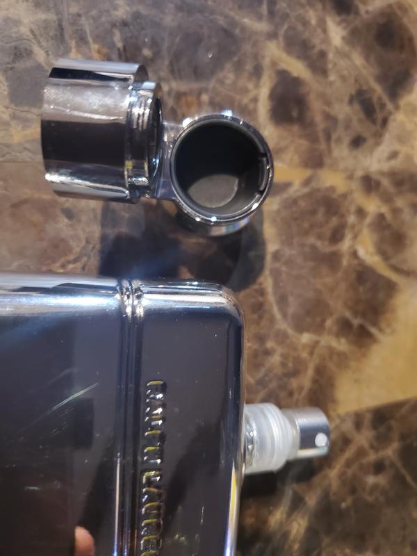 Broken cap