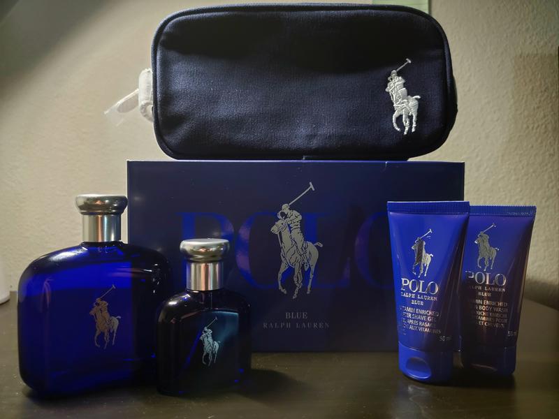 Polo Ralph Lauren Blue 5 Piece Gift popular Set Limited Edition