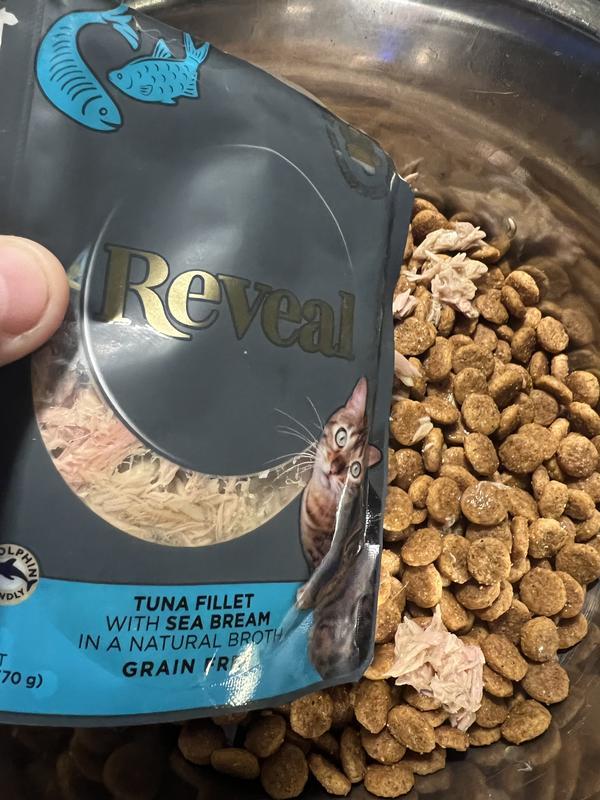 When I open the pouches they come running!
