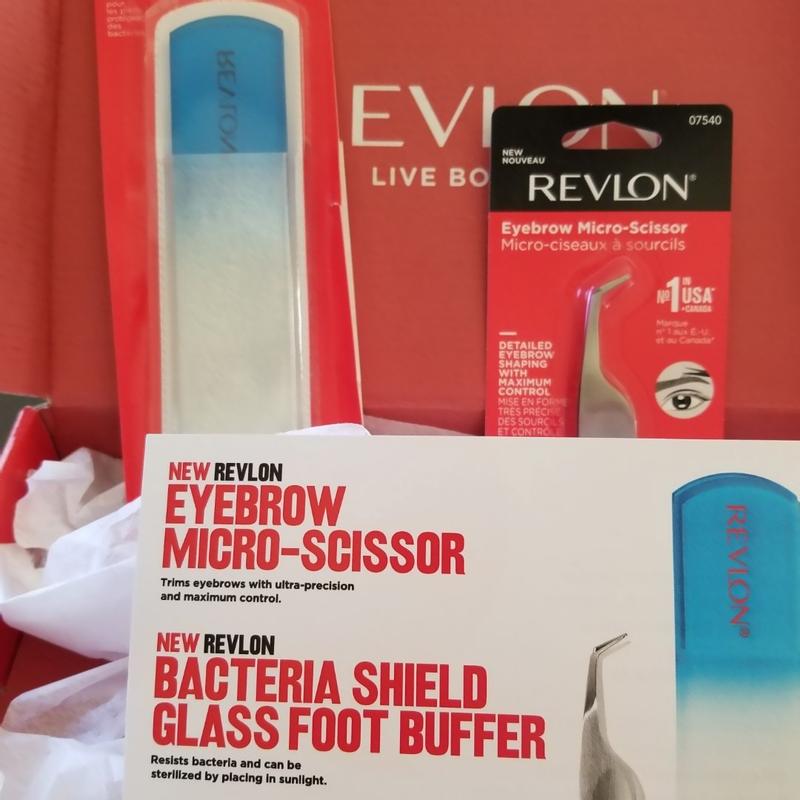 Revlon Bacteria Shield Glass Foot Buffer