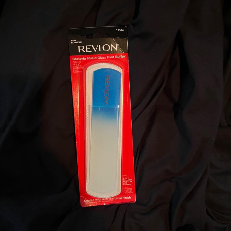 Bacteria Shield Glass Foot Buffer - Revlon