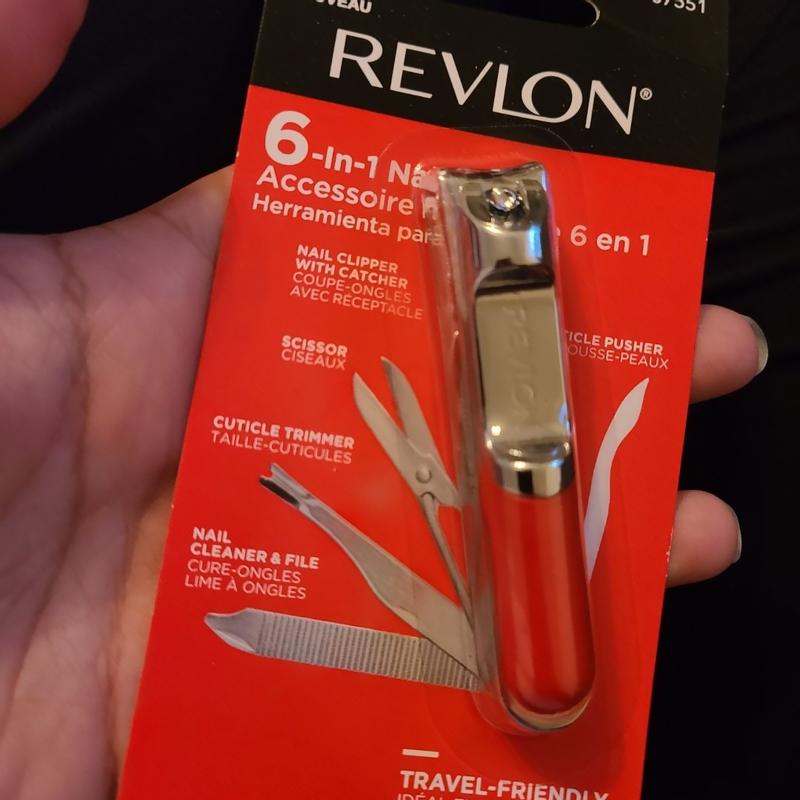 6-In-1 Nail Tool: Heavy Duty Nail Clipper - Revlon