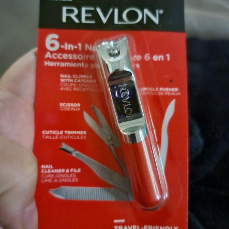 6-In-1 Nail Tool: Heavy Duty Nail Clipper - Revlon