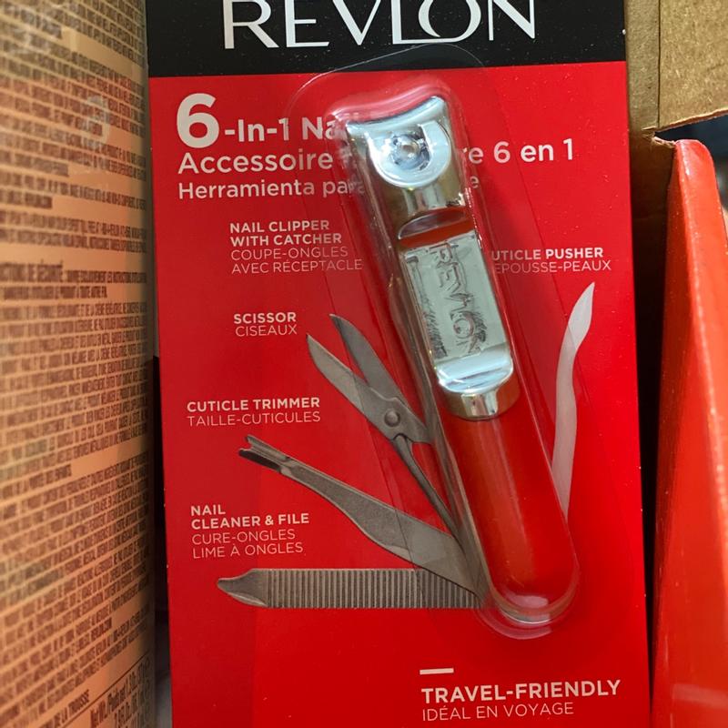 6-In-1 Nail Tool: Heavy Duty Nail Clipper - Revlon