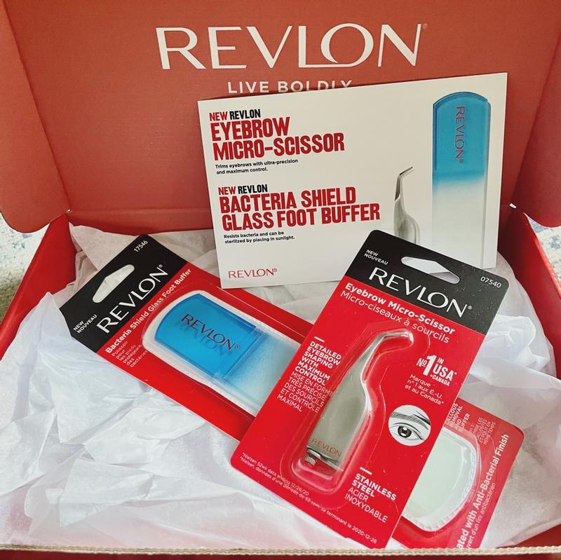 Bacteria Shield Glass Foot Buffer - Revlon