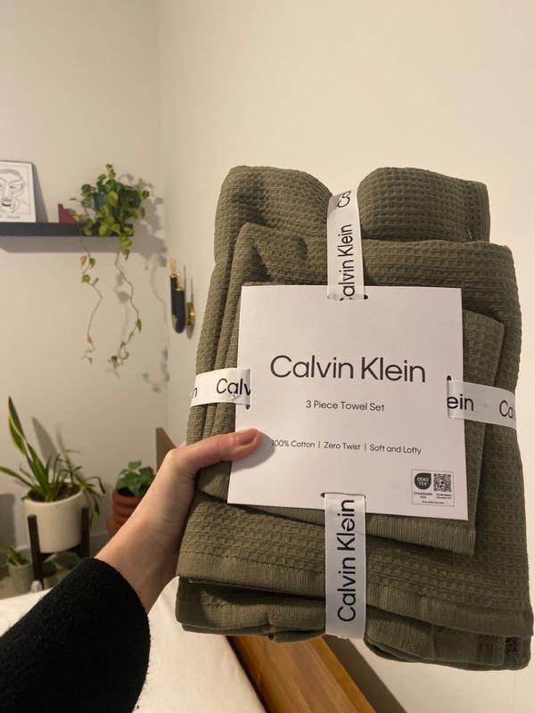 Calvin Klein Eternity 3 Piece Towel Set Zola