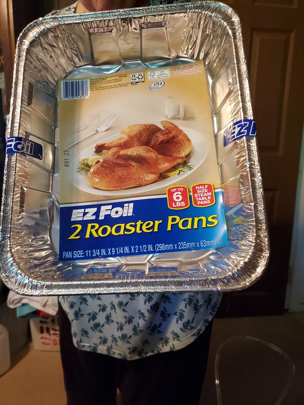 EZ Foil Super Roaster Heavy Duty Foil Roaster Pan, Up to 25 Pound Capacity,  1 Count