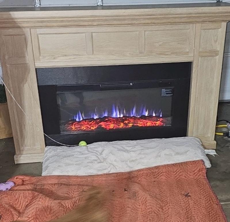 Alcott Landscape Electric Fireplace - Real Flame®