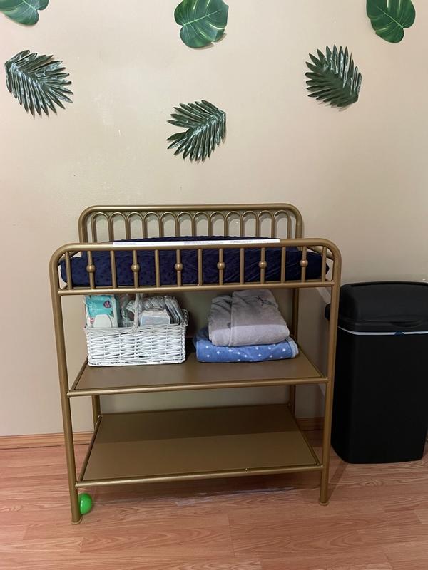 Little Seeds Traditional Monarch Hill Ivy Metal Changing Table in Gold