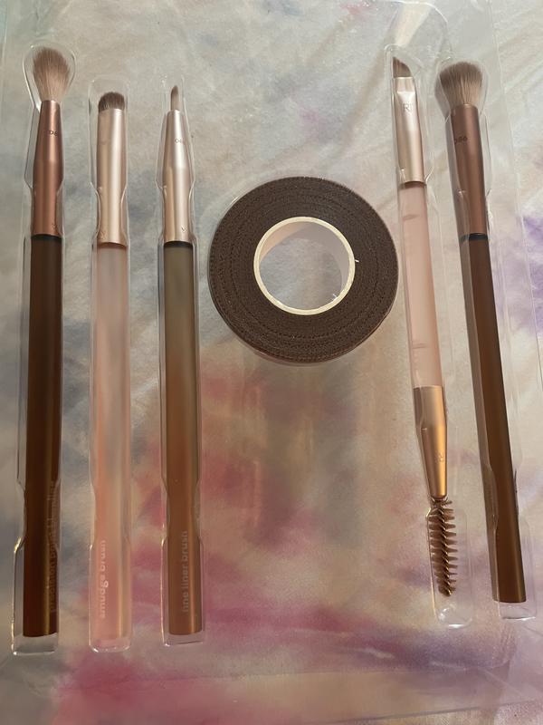 Real Techniques - NEW NUDES EYE SET 5 BRUSHES 7CT