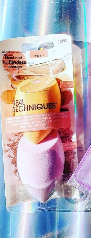 GENERICO Set Esponjas De Maquillaje Complexion Real Techniques