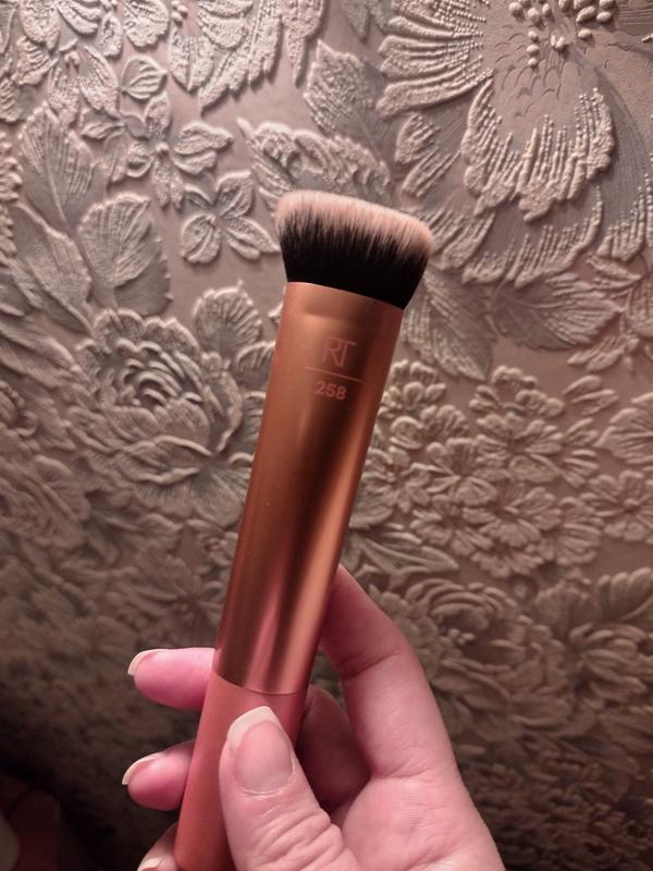Real Techniques Face Base Makeup Brush Kit - 4pc : Target