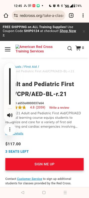 american red cross find my cert