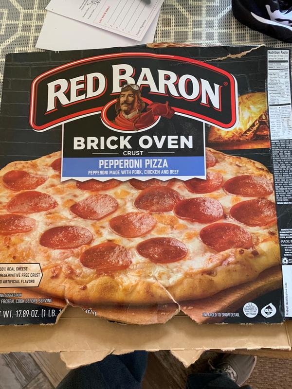 Red Baron Frozen Pizza Classic Crust 4-Cheese, 12 in., 21.06 Oz