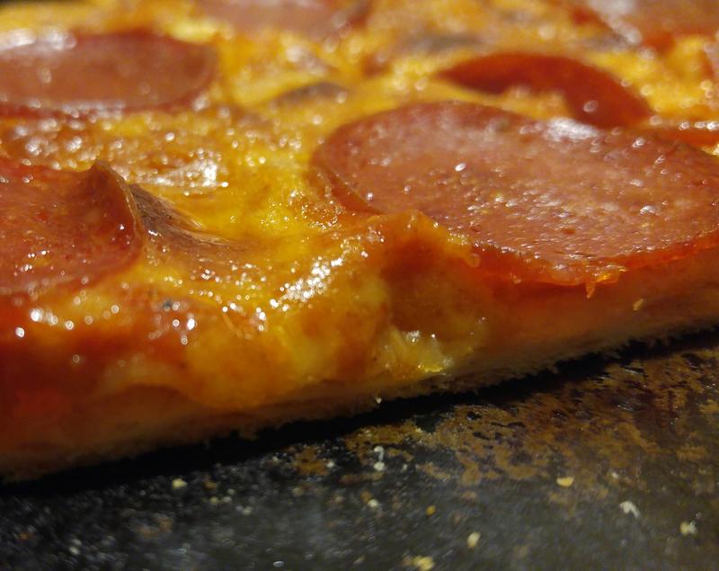 red baron thin crust supreme pizza