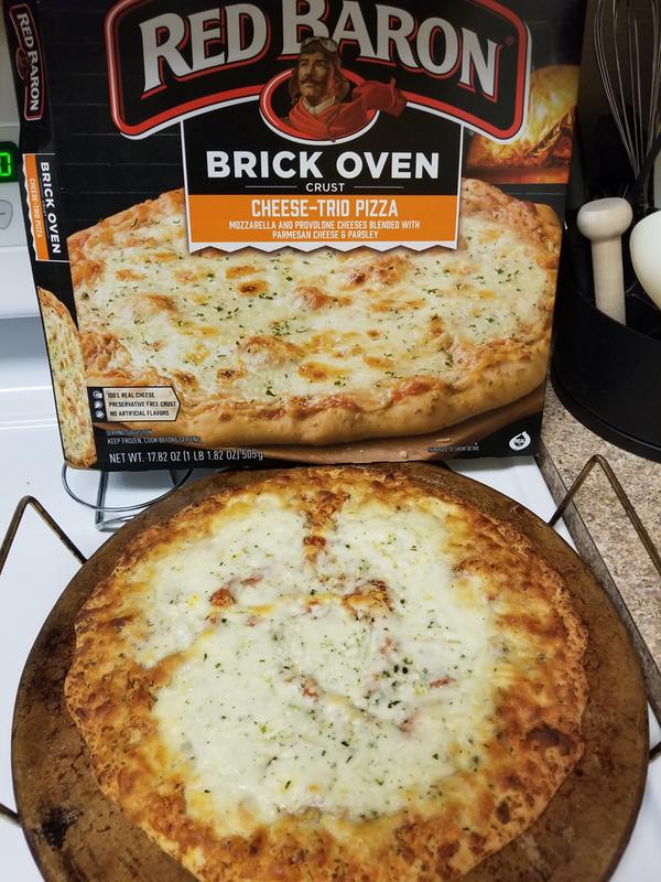 Red Baron® Brick Oven Crust Cheese Trio Pizza 17.82 oz.