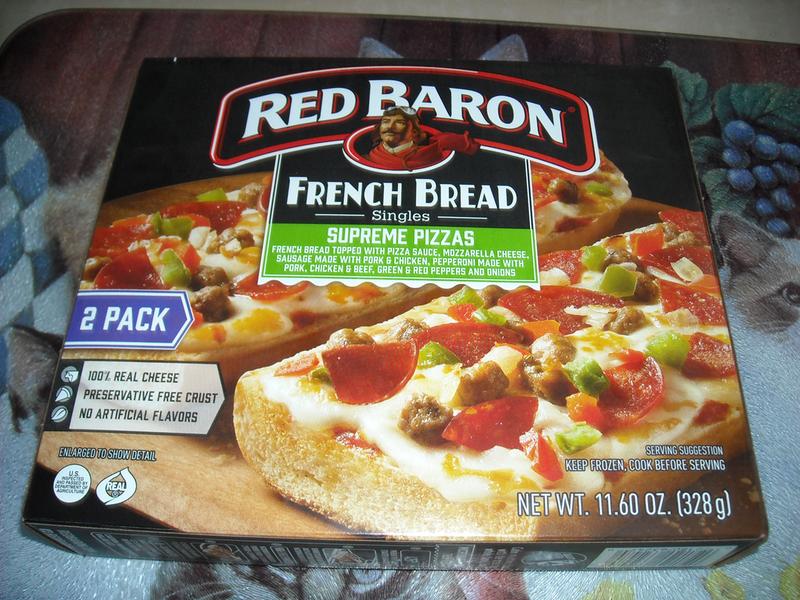 Red baron french hot sale bread pizza supreme