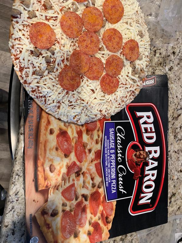 Red Baron Frozen Pizza Classic Crust Pepperoni, 12 in., 20.6 Oz.