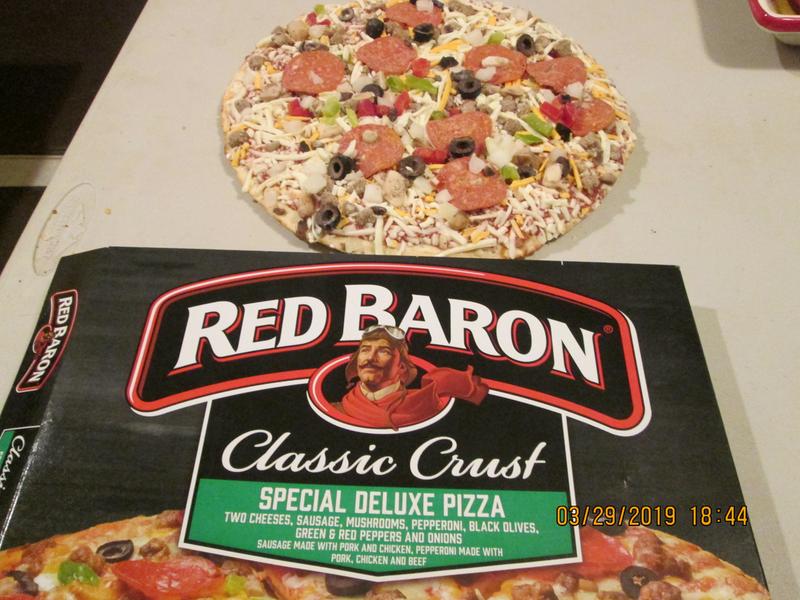Red Baron Frozen Pizza Classic Crust Supreme, 23.45 oz - Kroger