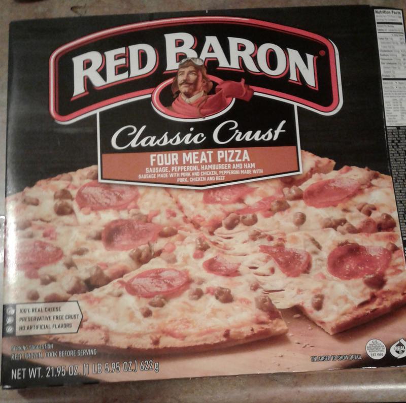 Red Baron Frozen Pizza Classic Crust Four-Cheese, 21.06 oz - Kroger