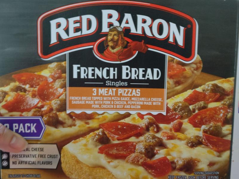 Red baron supreme hot sale french bread pizza