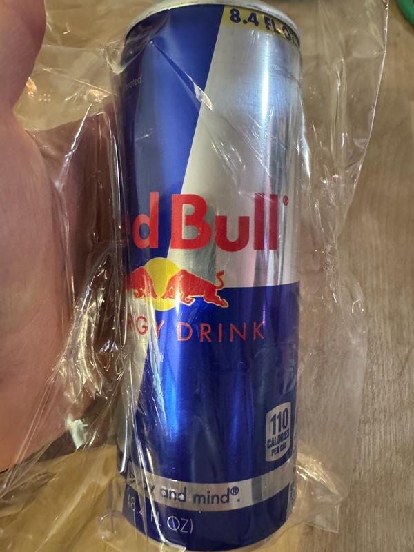Red Bull Energy Drink, 8.4 oz, Pack of 4 Cans