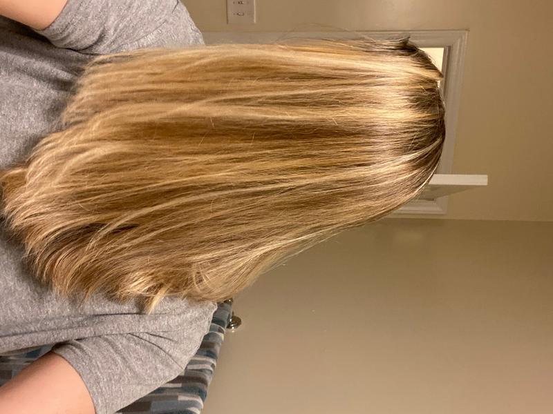 Love my hair looks! Shiner and brighter