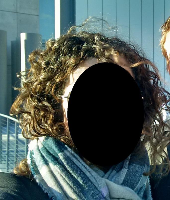 How my hair normally looks