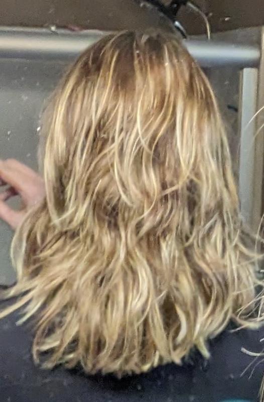 After using Blondage Shampoo/Blondage Mask