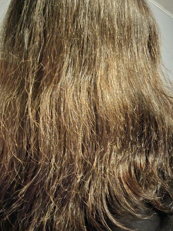 After 3 products and styling.