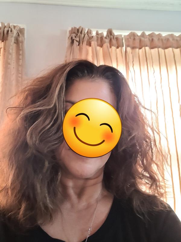 My 3c/3a hair after using Redken Hydrating Curl Cream