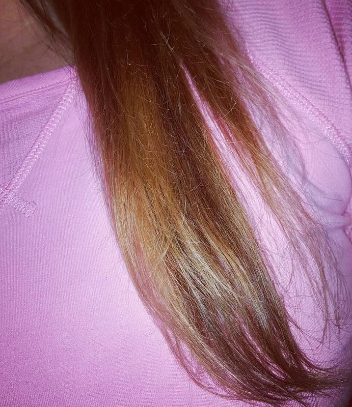 After drying, no straightener needed