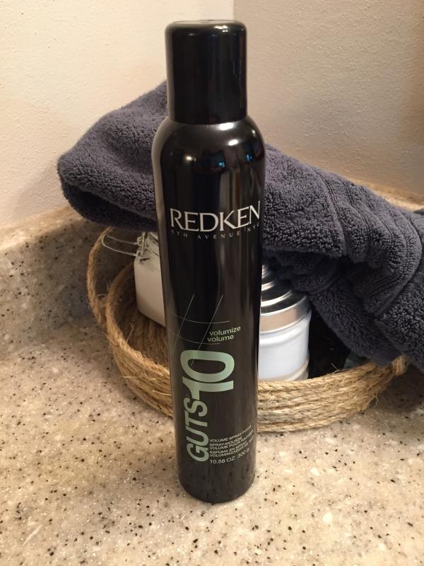 My Redken Guts 10 Volume Spray Foam!