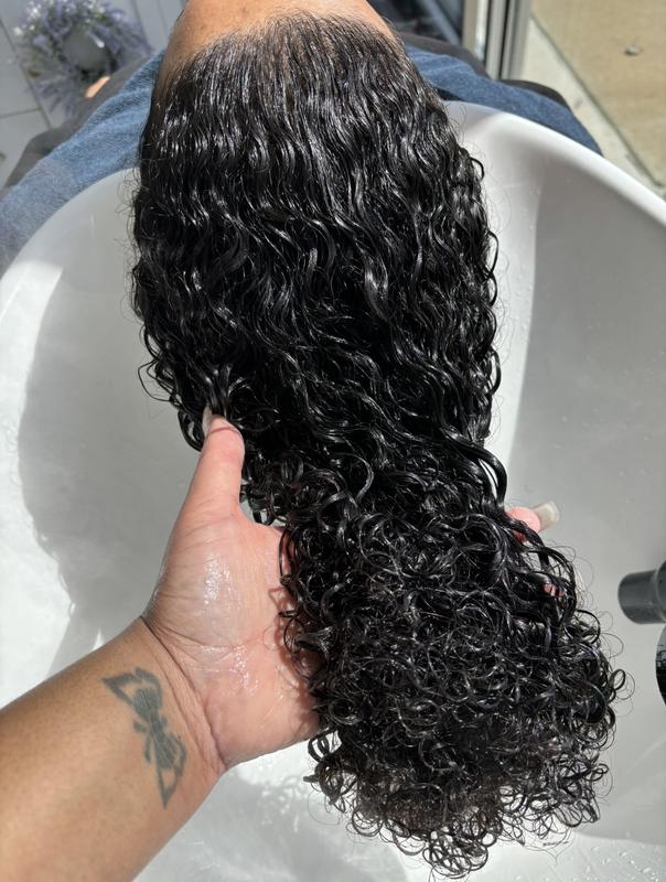 Hydrated dehydrated curls