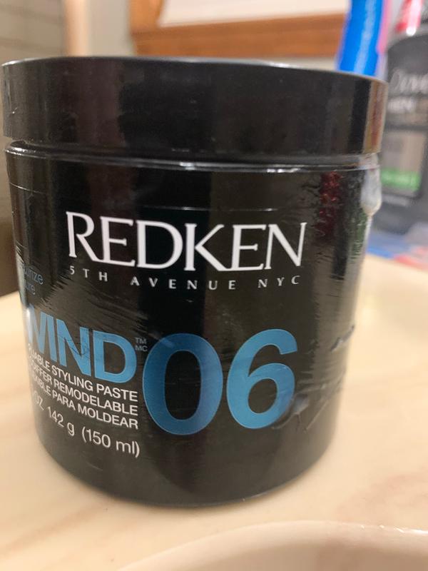 Medium Hold Texturizing Hair Paste Redken Rewind 06 Pliable Styling Paste