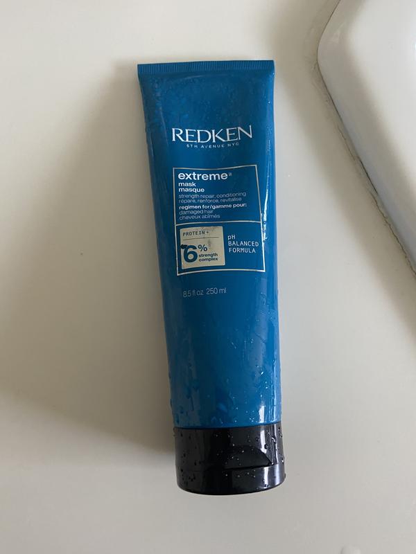 If you struggle with dry brittle hair look for this product