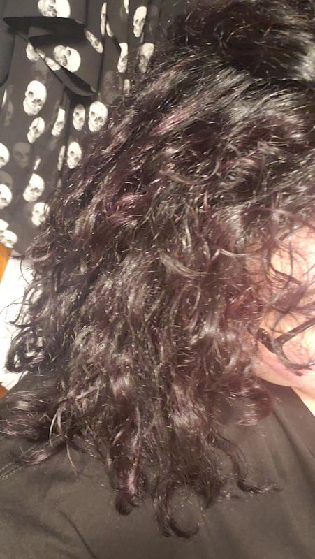 Before spraying my hair