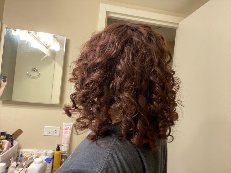 Back view after hair dried