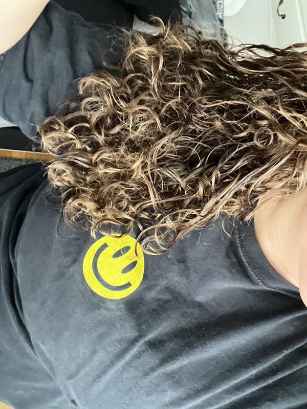 After using the curl refresh mist!