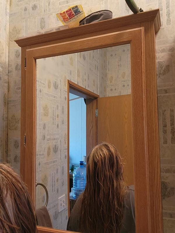 Washed hair