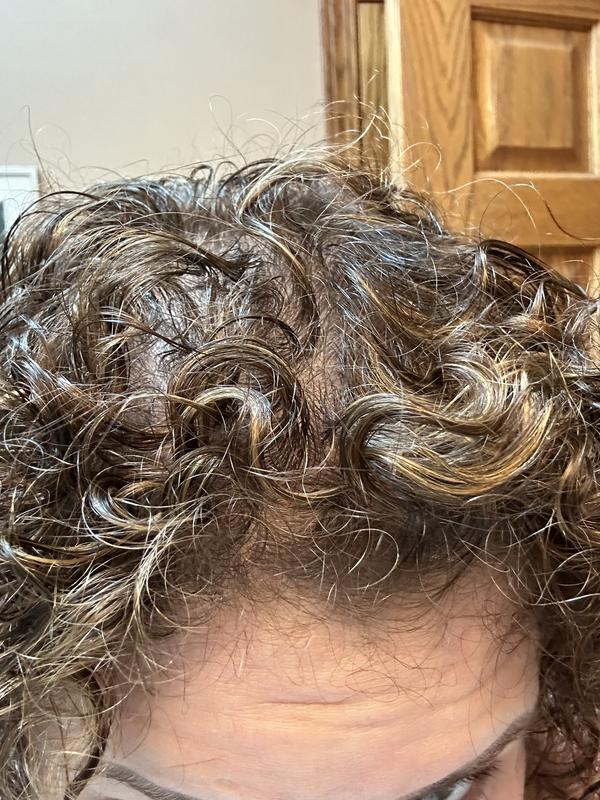 helped pull some of the curls back together