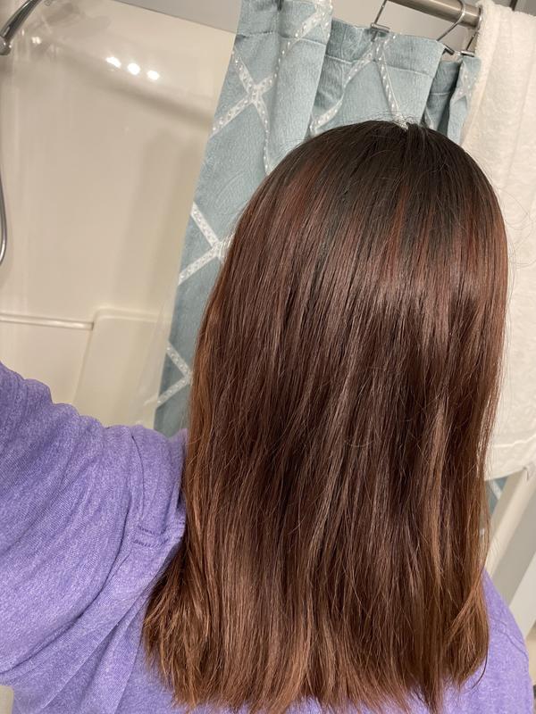 My hair after air drying